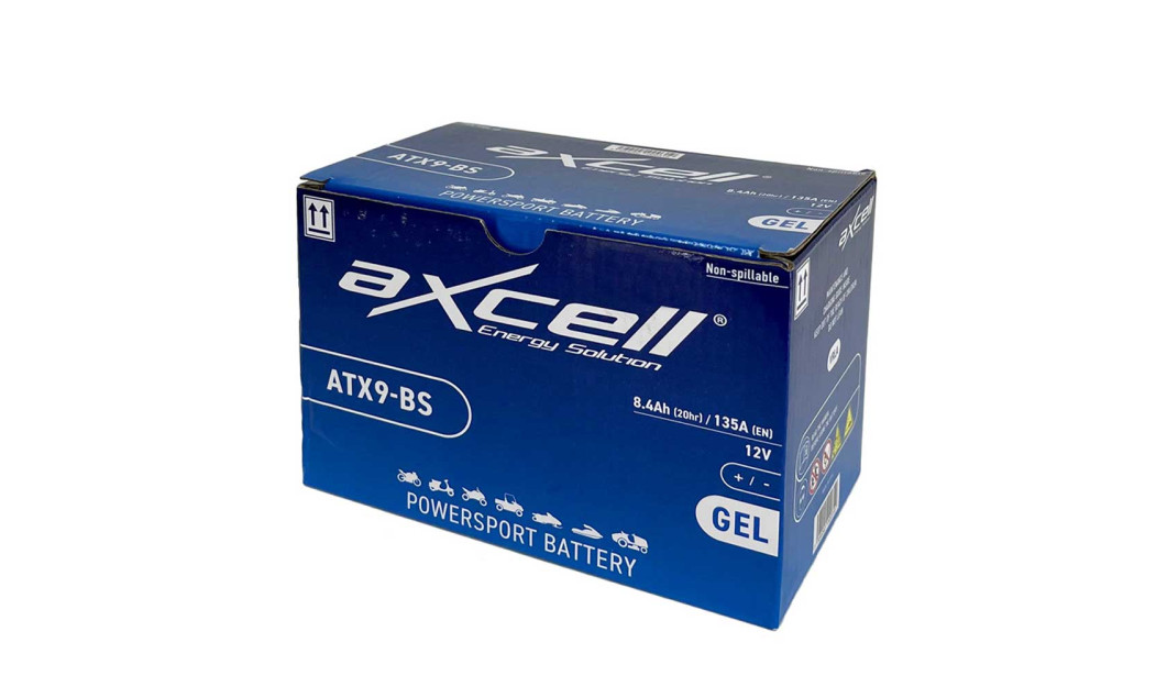 ΜΠΑΤΑΡΙΑ AXCELL GEL ATX9-BS