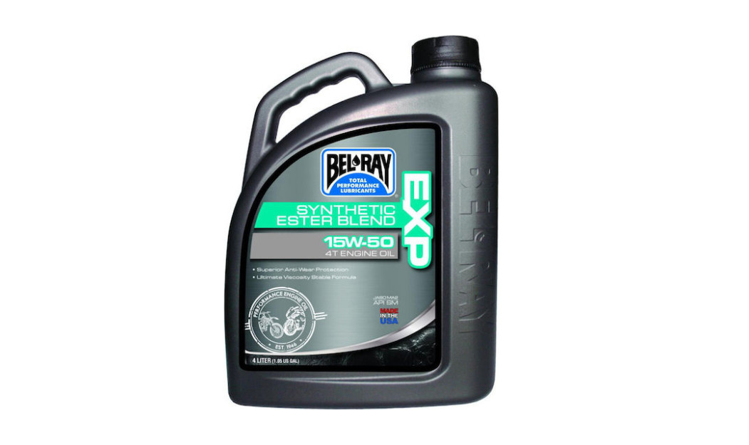 BEL-RAY EXP ENGINE OIL ΛΙΠΑΝΤΙΚΟ ΚΙΝΗΤΗΡΑ 15W-50 4T 4LTR