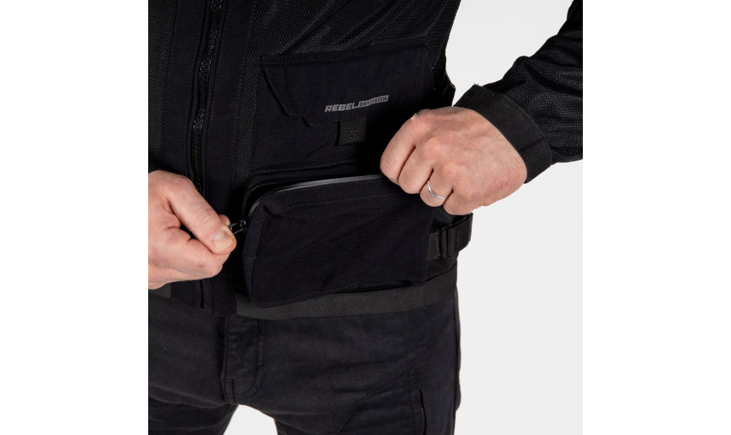 REBELHORN BRUTALE TACTICAL ΚΑΛΟΚΑΙΡΙΝΟ ΜΠΟΥΦΑΝ CE-LEVEL 2 ΜΑΥΡΟ