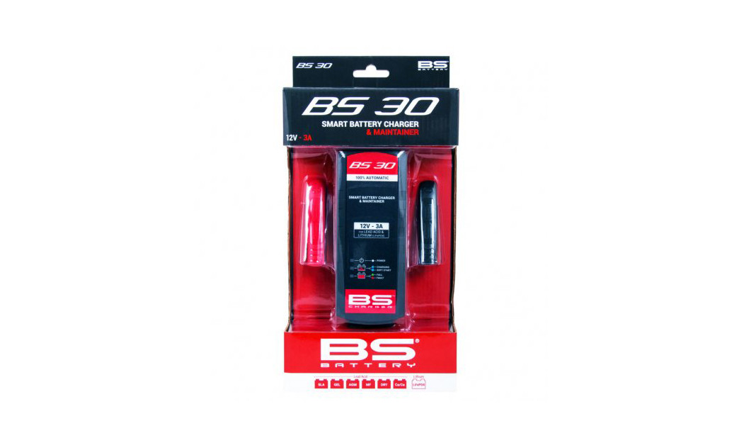  BS-BS30 12V -3A ΦΟΡΤΙΣΤΗΣ/ ΣΥΝΤΗΡΗΤΗΣ ΜΠΑΤΑΡΙΑΣ