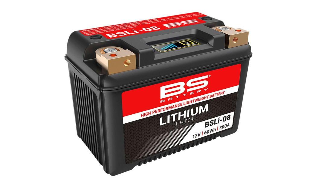 BS BATTERY BSLI-08 ΜΠΑΤΑΡΙA ΛΙΘΙΟΥ