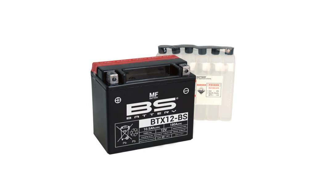 BS BATTERY BTX12-BS ΜΠΑΤΑΡΙA 