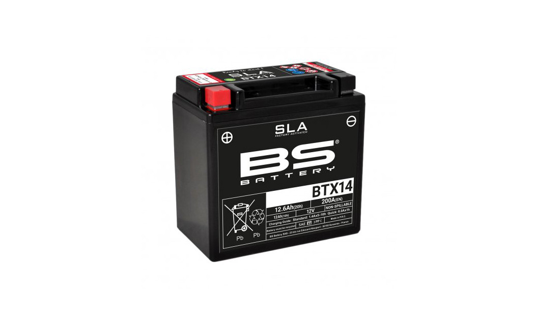 BS BATTERY BS BTX14 SLA ΜΠΑΤΑΡΙA 