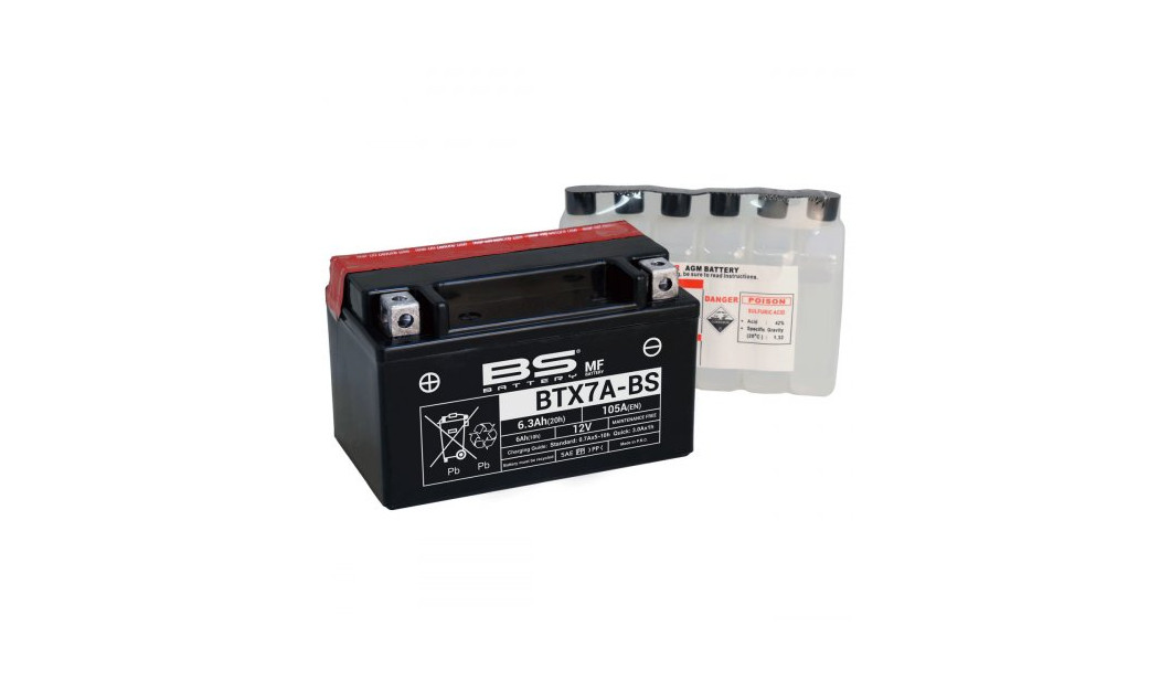 BS BATTERY BTX7A-BS ΜΠΑΤΑΡΙA 