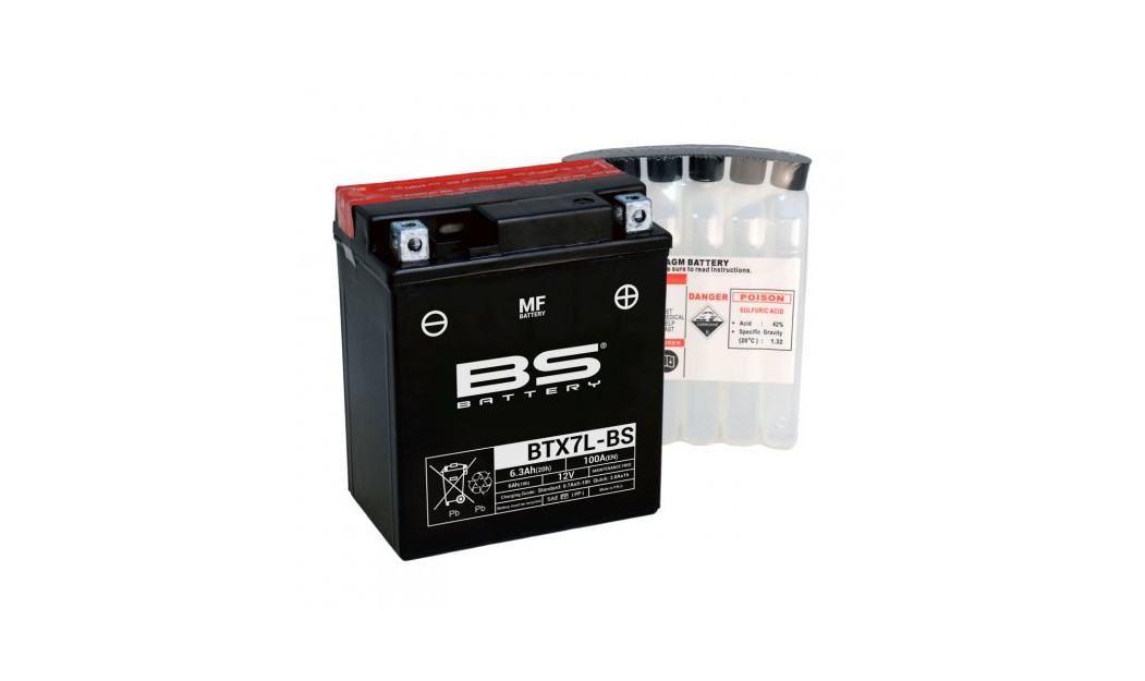 BS BATTERY BTX7L-BS ΜΠΑΤΑΡΙA 