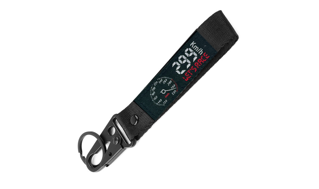 LET\'S RACE JAPAN CARABINER ΜΠΡΕΛΟΚ ΥΦΑΣΜΑΤΙΝΟ ΔΙΠΛΗΣ ΟΨΗΣ 