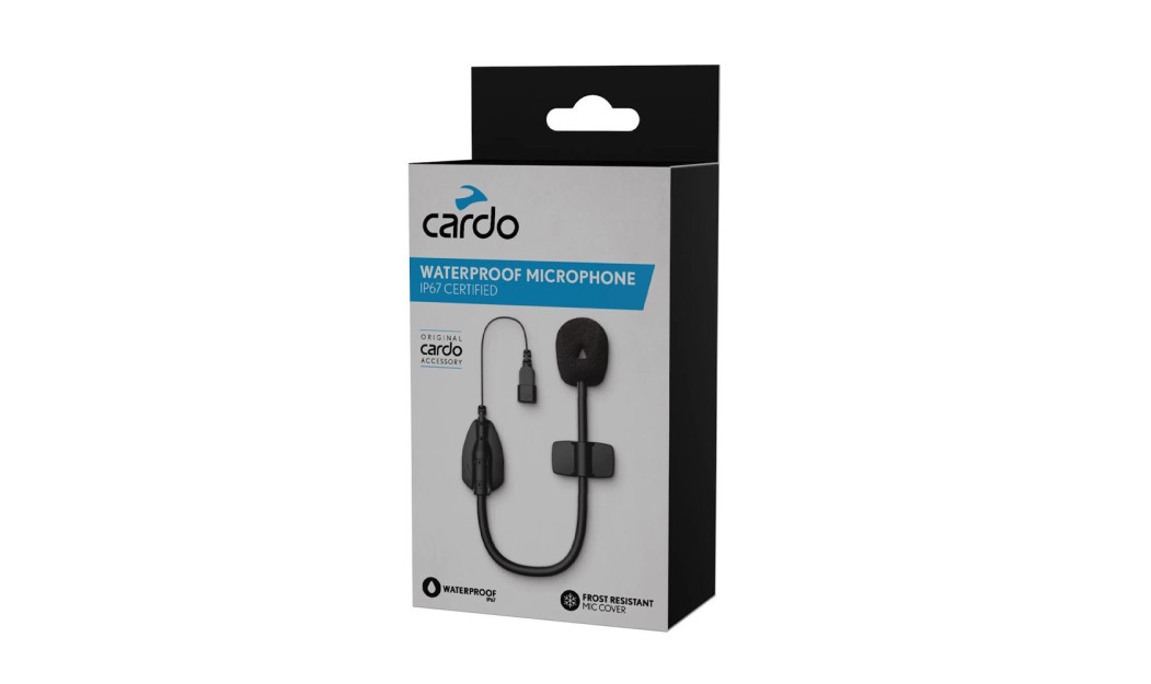 CARDO ΜΙΚΡΟΦΩΝΟ ΧΕΙΛΟΦΩΝΟ ΑΔΙΑΒΡΟΧΟ IP67 
