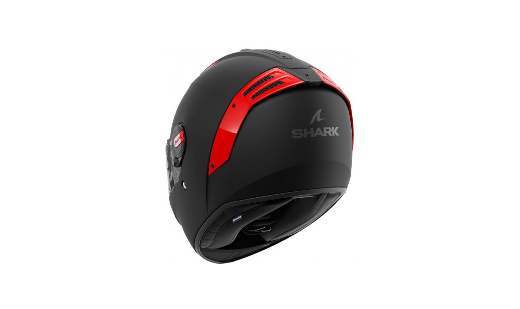 SHARK SPARTAN RS ΚΡΑΝΟΣ FULL FACE BLANK MATT RED BLACK