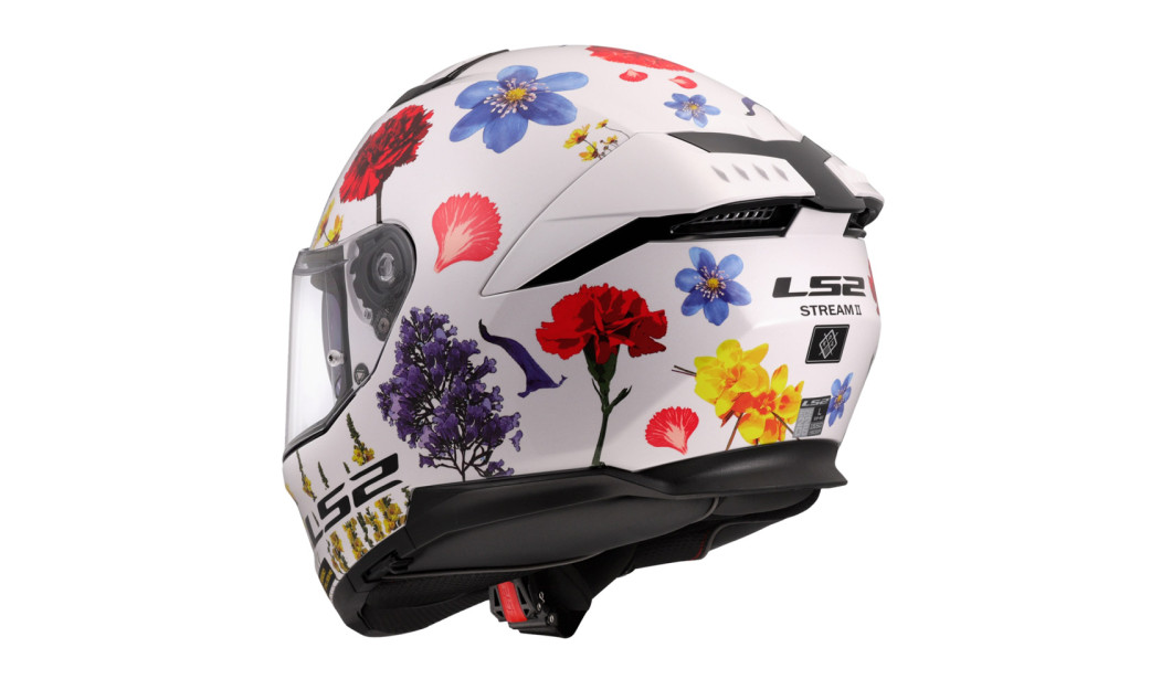 LS2 STREAM II FF808 ΚΡΑΝΟΣ FULL FACE FLOWERS PINK