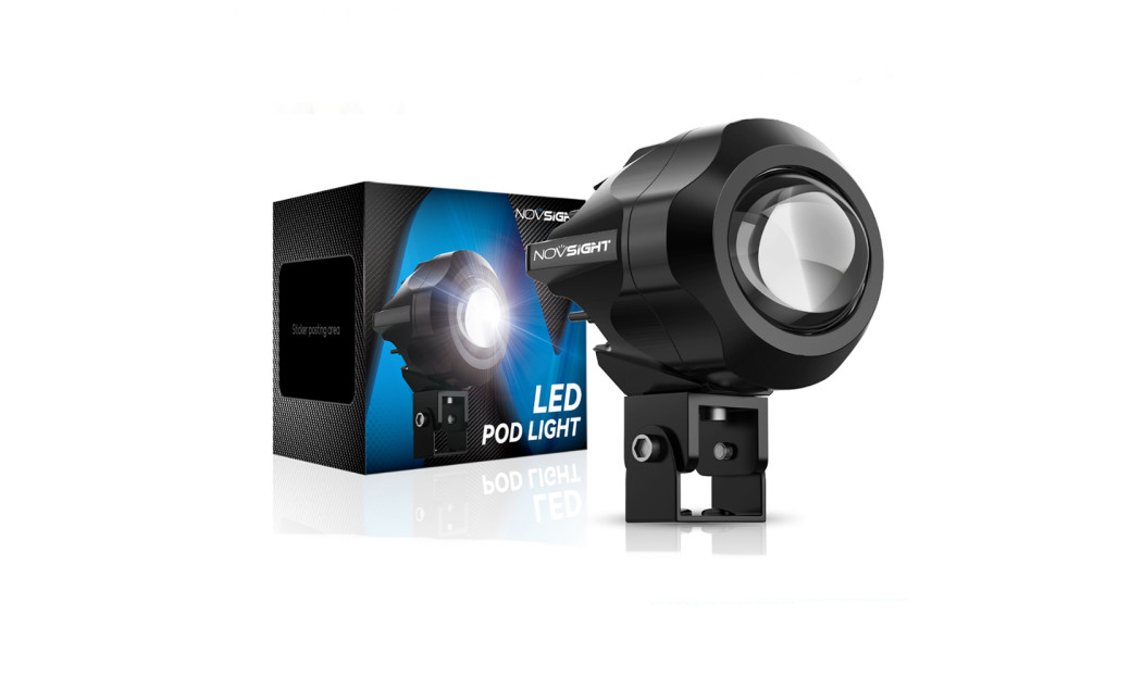 NOVISIGHT ΠΡΟΒΟΛΑΚΙ ΜΗΧΑΝΗΣ LED ΑΔΙΑΒΡΟΧO 12-30V 150W 2000LM IP68 ΜΑΥΡ0 1 ΤΕΜ.