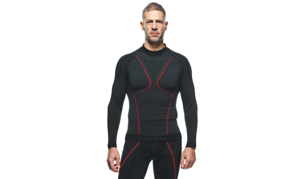 DAINESE THERMO LS TEE ΙΣΟΘΕΡΜΙΚΗ ΜΠΛΟΥΖΑ BLACK/RED