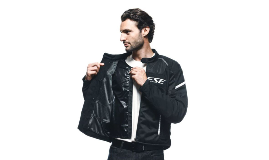 DAINESE AIR FRAME 3 TEX ΚΑΛΟΚΑΙΡΙΝΟ ΜΠΟΥΦΑΝ ΜΗΧΑΝΗΣ BLACK/WHITE