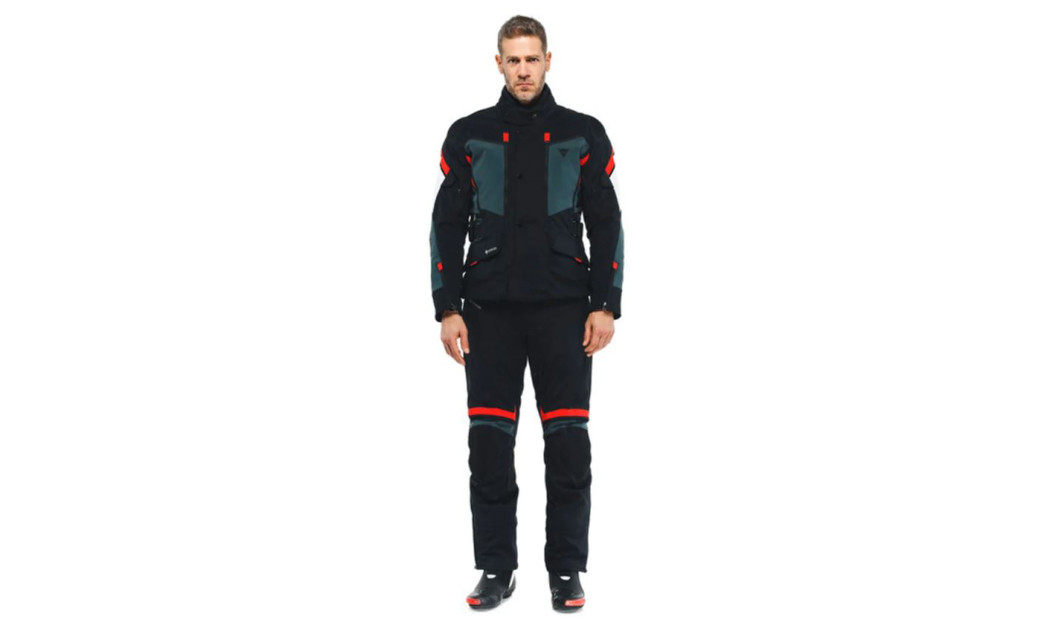 DAINESE CARVE MASTER 3 GORE-TEX® ΜΠΟΥΦΑΝ ΜΗΧΑΝΗΣ EBONY/BLACK/LAVA RED 1593999