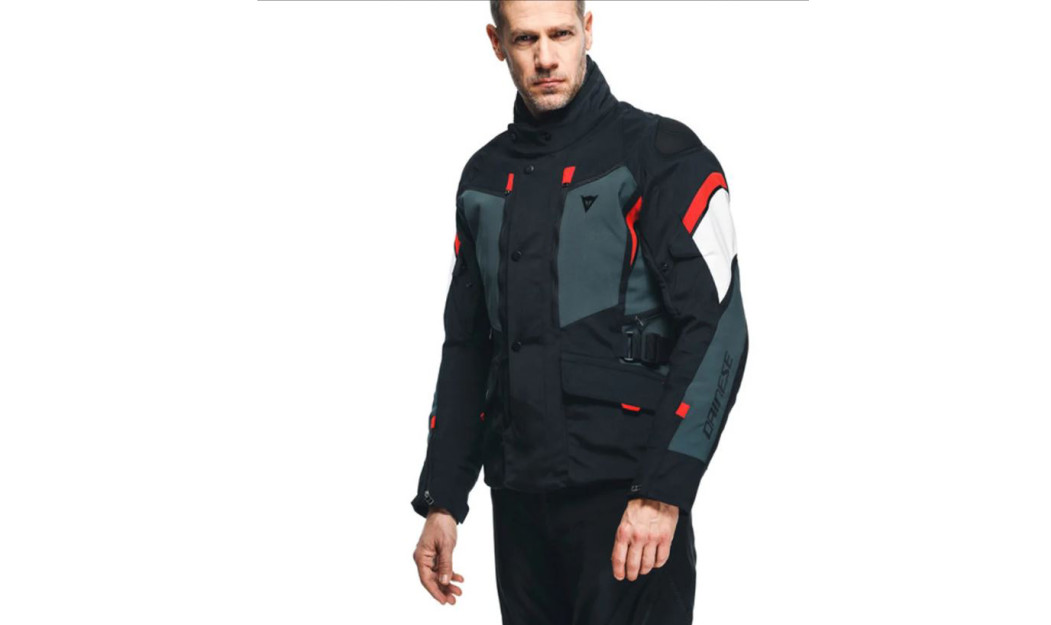 DAINESE CARVE MASTER 3 GORE-TEX® ΜΠΟΥΦΑΝ ΜΗΧΑΝΗΣ EBONY/BLACK/LAVA RED 1593999