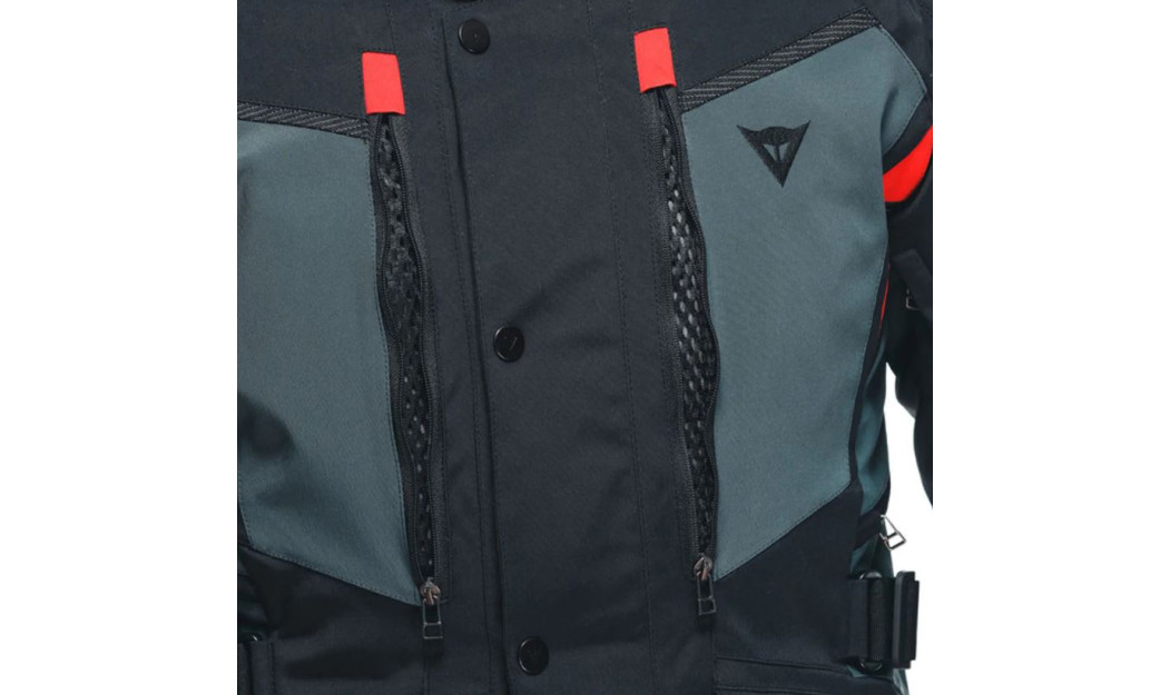DAINESE CARVE MASTER 3 GORE-TEX® ΜΠΟΥΦΑΝ ΜΗΧΑΝΗΣ EBONY/BLACK/LAVA RED 1593999