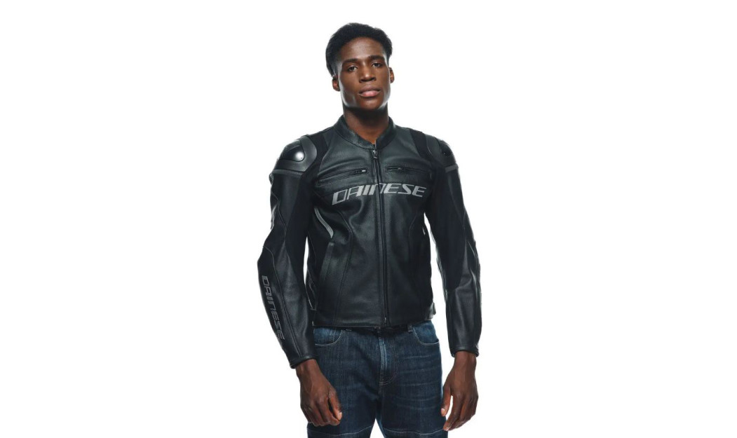 ΔΕΡΜΑΤΙΝΟ ΜΠΟΥΦΑΝ ΜΗΧΑΝΗΣ DAINESE RACING 4 PERF. BLACK/ BLACK