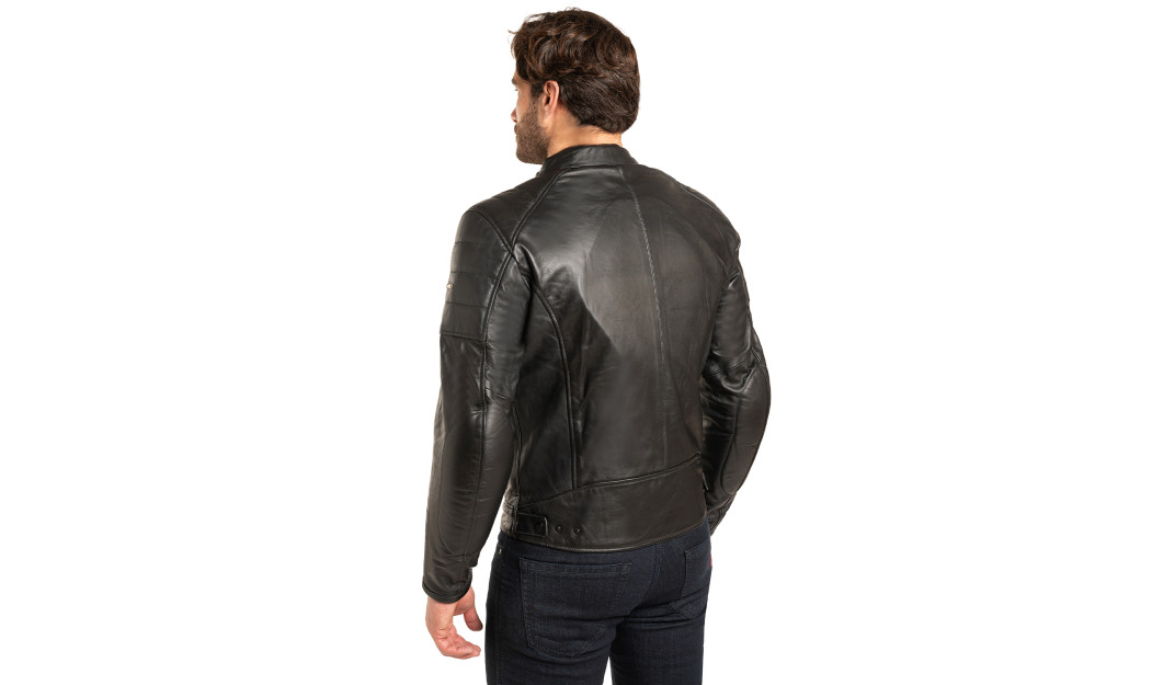 AGVPRO CITY RIDER ΜΠΟΥΦΑΝ ΜΗΧΑΝΗΣ ΔΕΡΜΑΤΙΝΟ ΜΑΥΡΟ