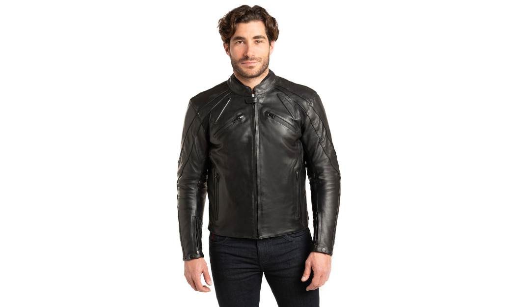 AGVPRO RAPTOR D1 ΜΠΟΥΦΑΝ ΜΗΧΑΝΗΣ ΔΕΡΜΑΤΙΝΟ ΜΑΥΡΟ