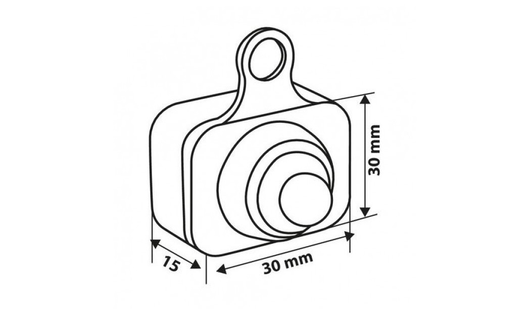 LAMPA ΑΔΙΑΒΡΟΧΟΣ ΔΙΑΚΟΠΤΗΣ ΜΟΤΟ ON & OFF 12V 6A ΜΑΥΡΟΣ