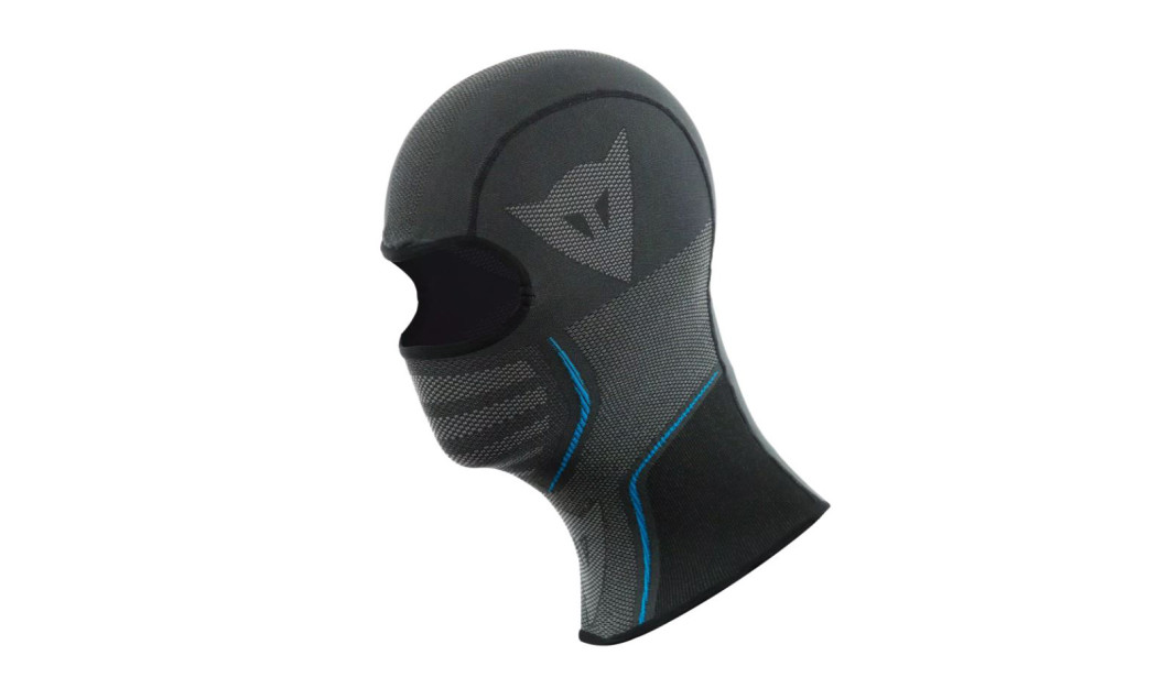 DAINESE DRY MOTORCYCLE TECHNICAL BALACLAVA  BLACK/ BLUE 