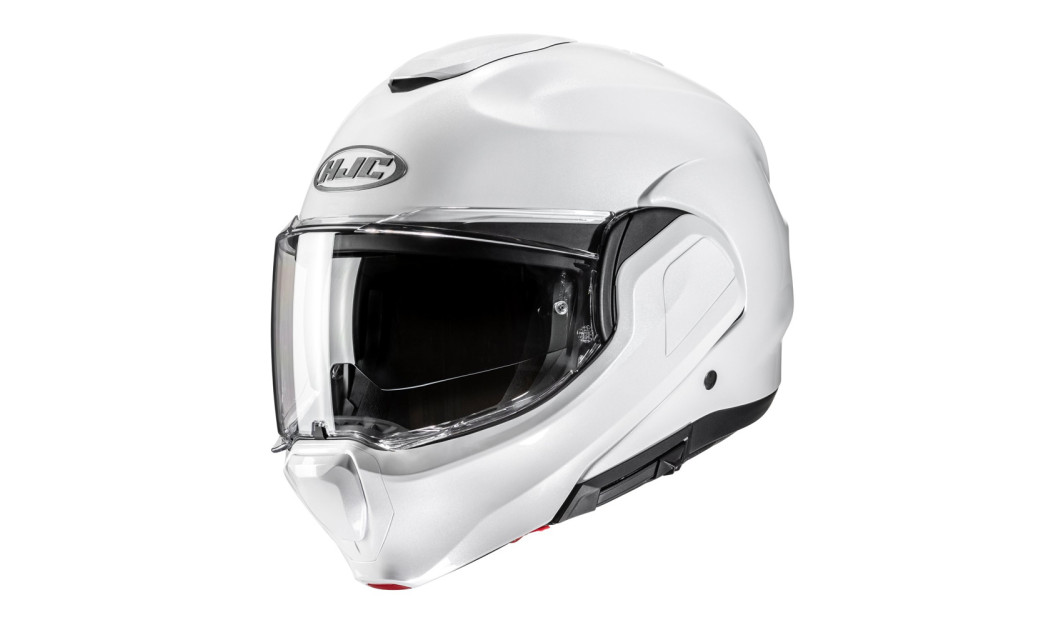 HJC F100 ΚΡΑΝΟΣ FLIP UP SYSTEM PEARL WHITE