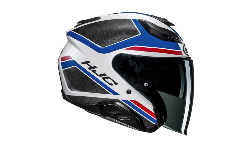 HJC F31 CERON MC21SF ΚΡΑΝΟΣ JET RED BLUE WHITE