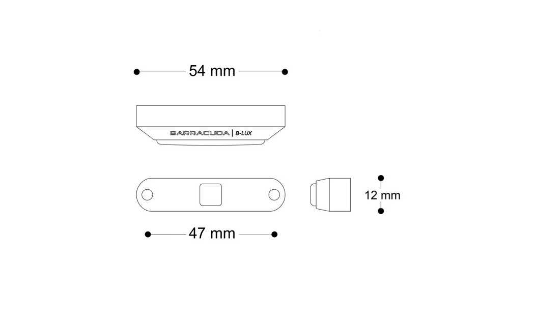 BARRACUDA ΦΑΝΑΡΙ ΣΤΟΠ MICRO TIGER LED