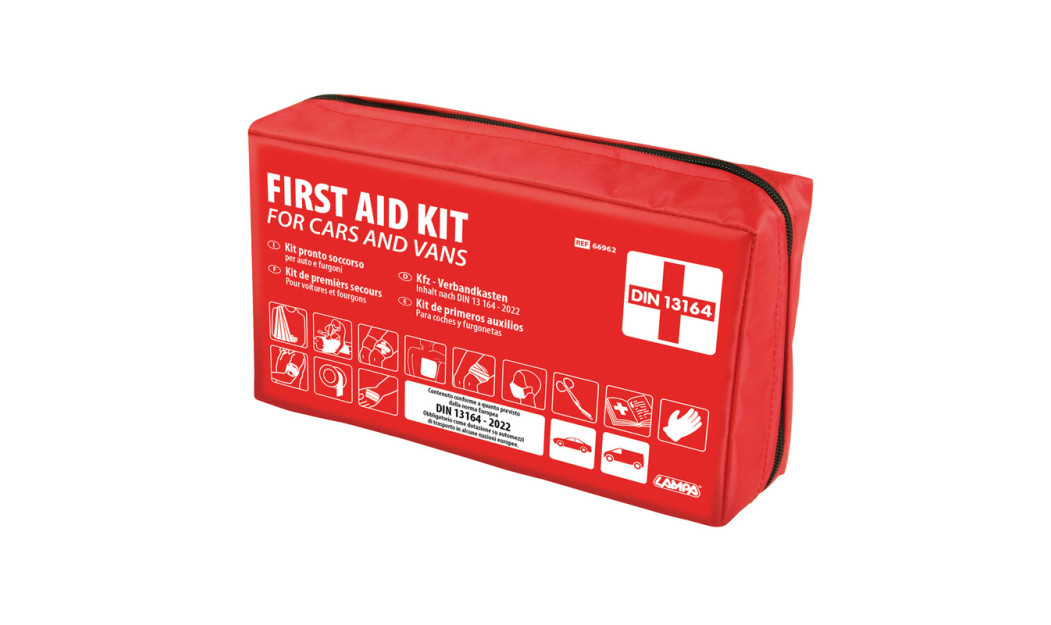 LAMPA ΦΑΡΜΑΚΕΙΟ ΠΡΩΤΩΝ ΒΟΗΘΕΙΩΝ DIN 13164 ΑΥΤΟΚΙΝΗΤΟΥ