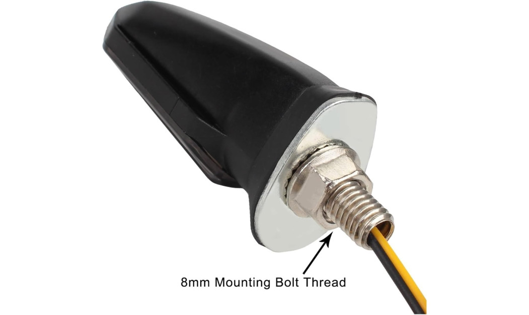 AGVPRO LUM-850 MINI ΦΛΑΣ ΜΗΧΑΝΗΣ ΓΙΑ ΥΑΜΑΗΑ LED  8MM ΜΕ ΚΙΤΡΙΝΟ ΦΩΤΙΣΜΟ ΔΙΑΦΑΝΕΣ