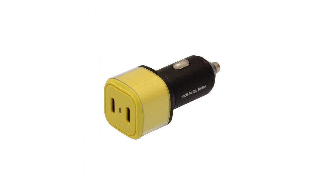 KOUVOLSEN ΦΟΡΤΙΣΤΗΣ ΑΥΤΟΚΙΝΗΤΟΥ USB PD60W12-24V TYPE-C X 2