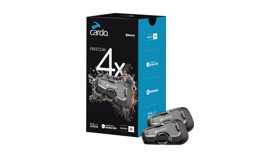 CARDO FREECOM BLUETOOTH 4x ΔΙΠΛΗ ΕΝΔΟΕΠΙΚΟΙΝΩΝΙΑ