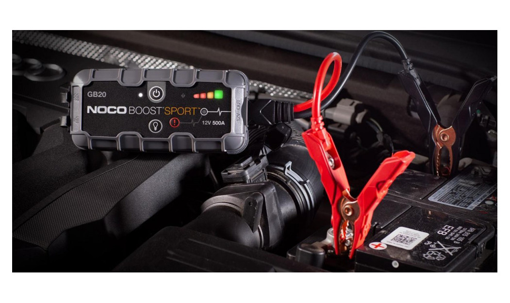 NOCO ΕΚΚΙΝΗΤΗΣ ΜΠΑΤΑΡΙΑΣ ΛΙΘΙΟΥ BOOST GB20 PLUS ULTRASAFE 500A 12V