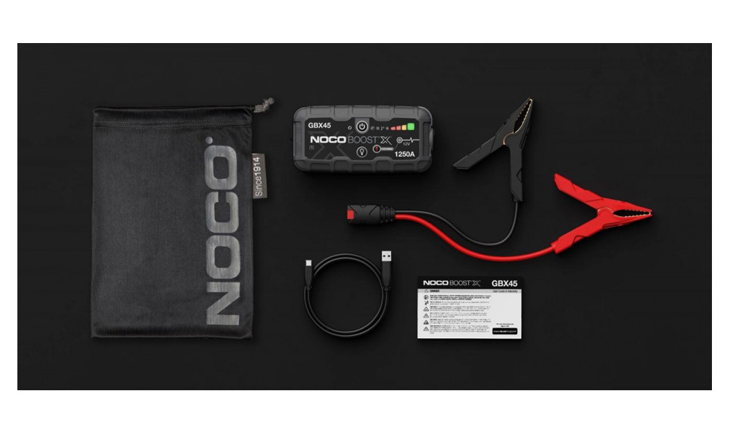 NOCO ΕΚΚΙΝΗΤΗΣ ΜΠΑΤΑΡΙΑΣ ΛΙΘΙΟΥ BOOST GBX45 ULTRASAFE 1250A 12V