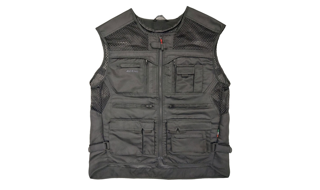 AGVPRO VEST ΓΙΛΕΚΟ ΜΗΧΑΝΗΣ ΔΙΚΤΥΩΤΟ BLACK