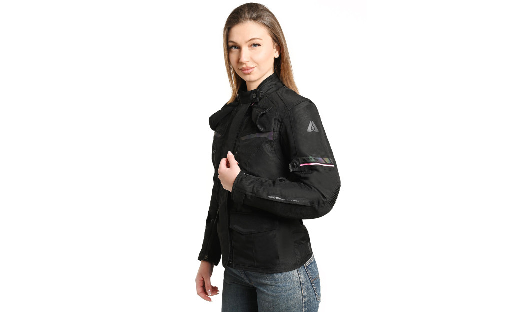 AGVPRO AURORA ΜΠΟΥΦΑΝ ΜΗΧΑΝΗΣ ΓΥΝΑΙΚΕΙΟ 4 ΕΠΟΧΩΝ BLACK 