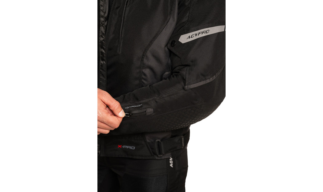 AGVPRO® X-PRO DRY-TEX ΜΠΟΥΦΑΝ ΜΗΧΑΝΗΣ ΜΑΥΡΟ 