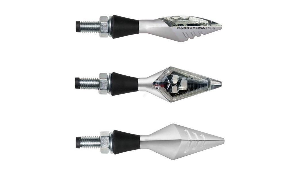 BARRACUDA ΦΛΑΣ ΜΗΧΑΝΗΣ ΖΕΥΓΟΣ X-LED B-LUX N1001/AX ΑΣΗΜΙ