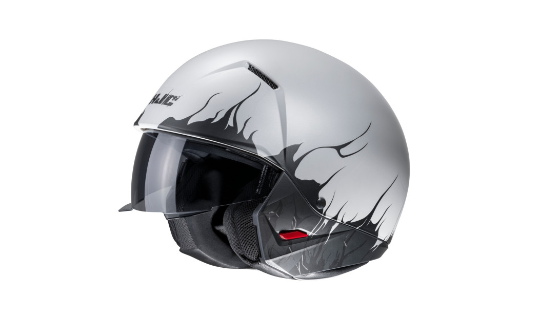 HJC i20 SCRAW MC10SF ΚΡΑΝΟΣ FULL FACE ΜΕ ΑΠΟΣΠΩΜΕΝΟ ΠΙΓΟΥΝΙ GREY BLACK