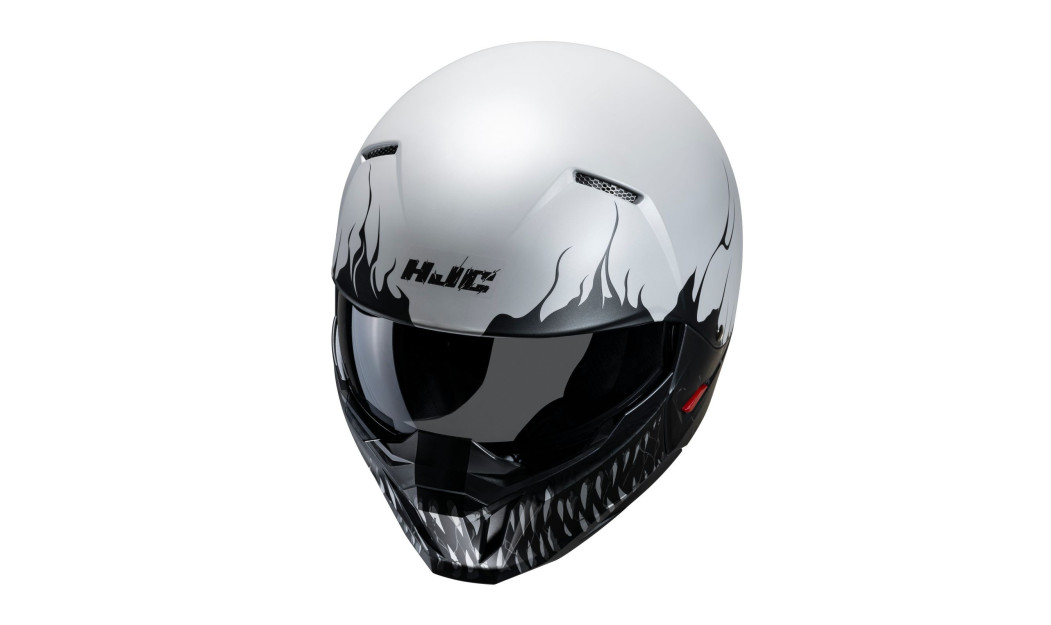 HJC i20 SCRAW MC10SF ΚΡΑΝΟΣ FULL FACE ΜΕ ΑΠΟΣΠΩΜΕΝΟ ΠΙΓΟΥΝΙ GREY BLACK
