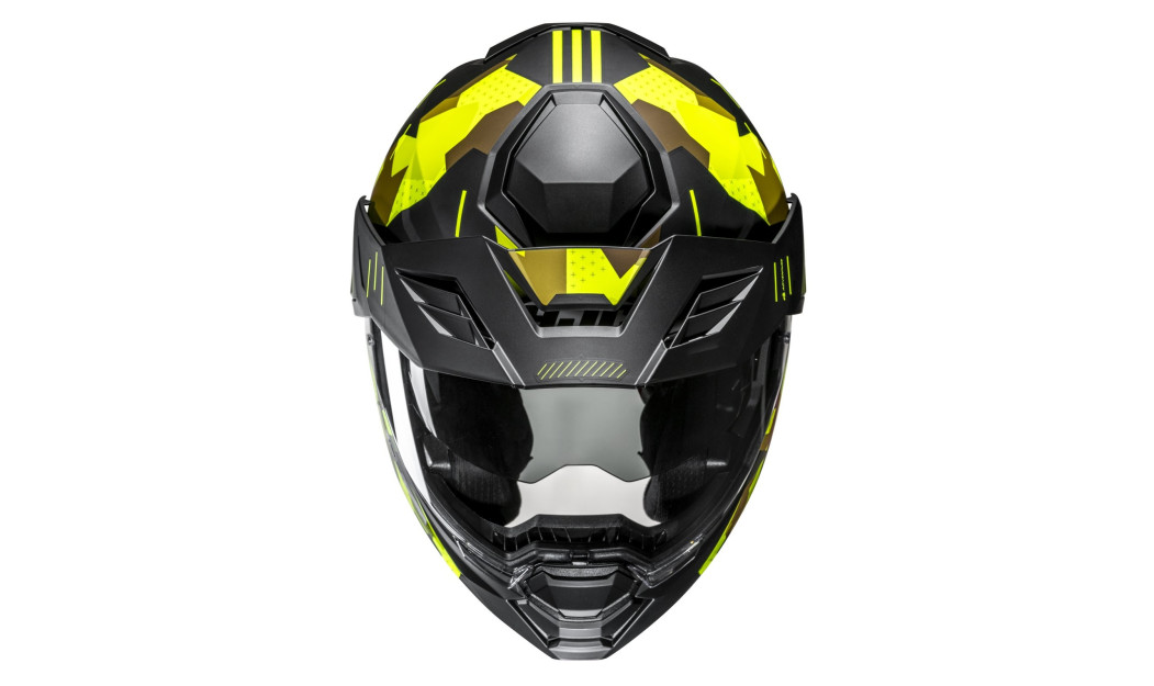 HJC i80 ROKI MC3HSF ΚΡΑΝΟΣ FLIP UP ENDURO ΜΕ ΓΕΙΣΟ YELLOW