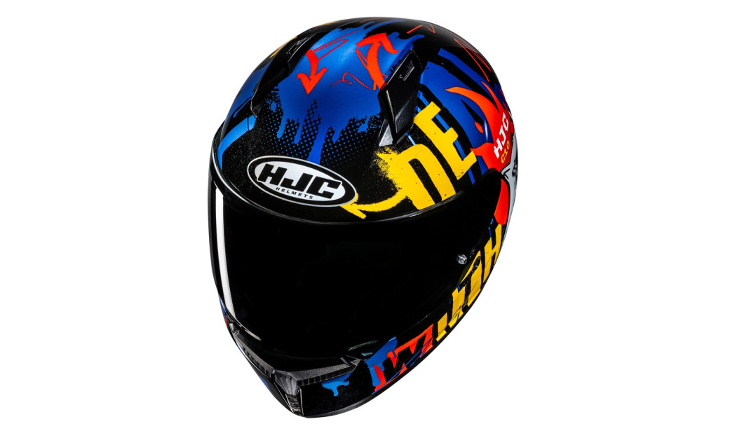 HJC C10 FOP MC23 ΚΡΑΝΟΣ FULL FACE BLUE YELLOW