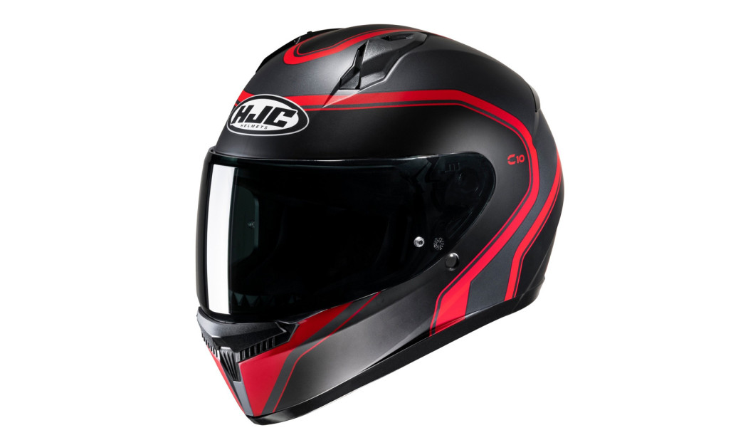 HJC C10 ELIE MC1SF ΚΡΑΝΟΣ FULL FACE BLACK RED