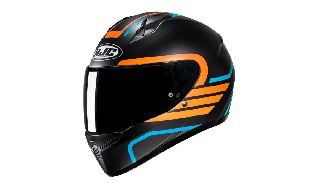 HJC C10 LITO MC27SF ΚΡΑΝΟΣ FULL FACE BLACK ORANGE