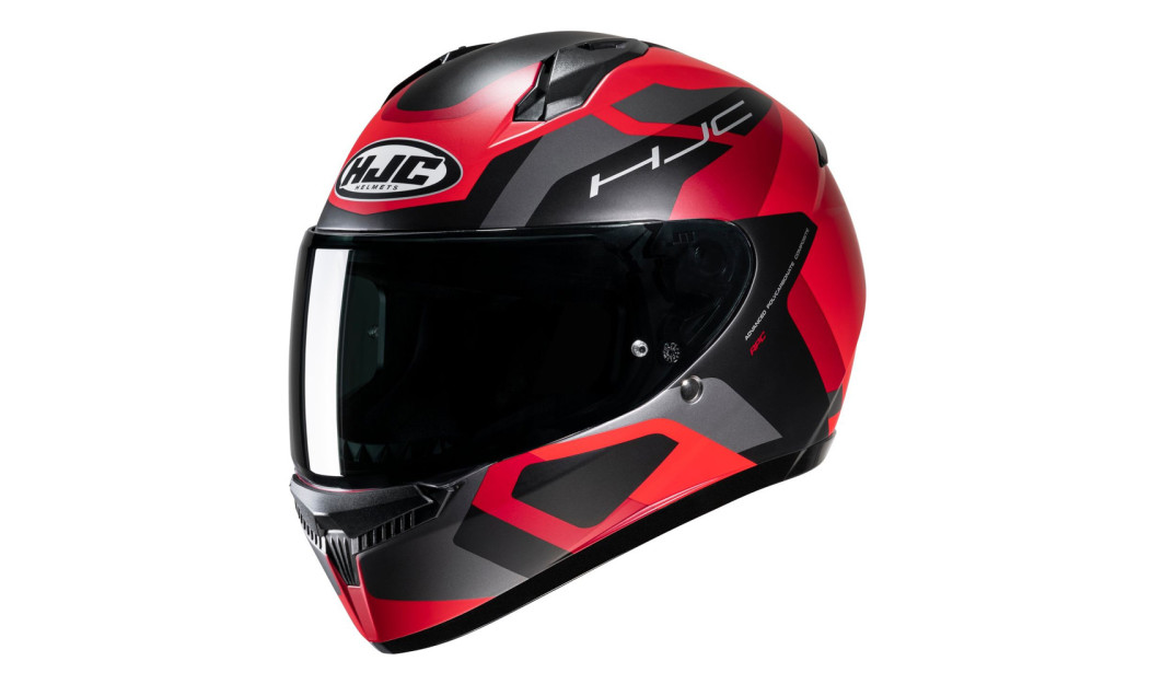 HJC C10 TINS MC1SF ΚΡΑΝΟΣ FULL FACE BLACK RED