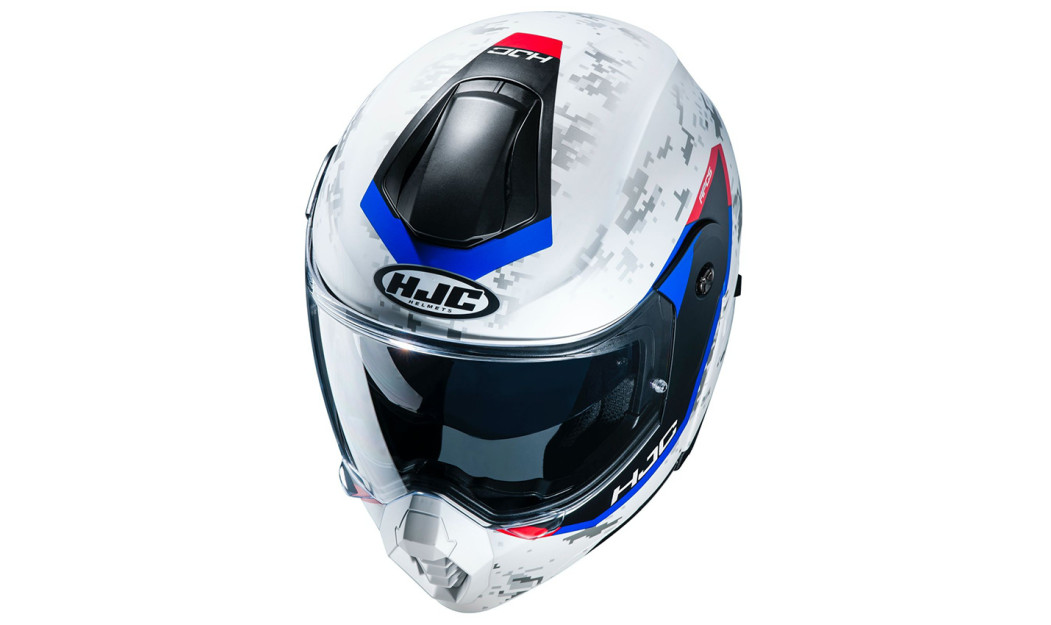 HJC C80 BULT MC21SF  ΚΡΑΝΟΣ FULL FACE WHITE BLUE RED