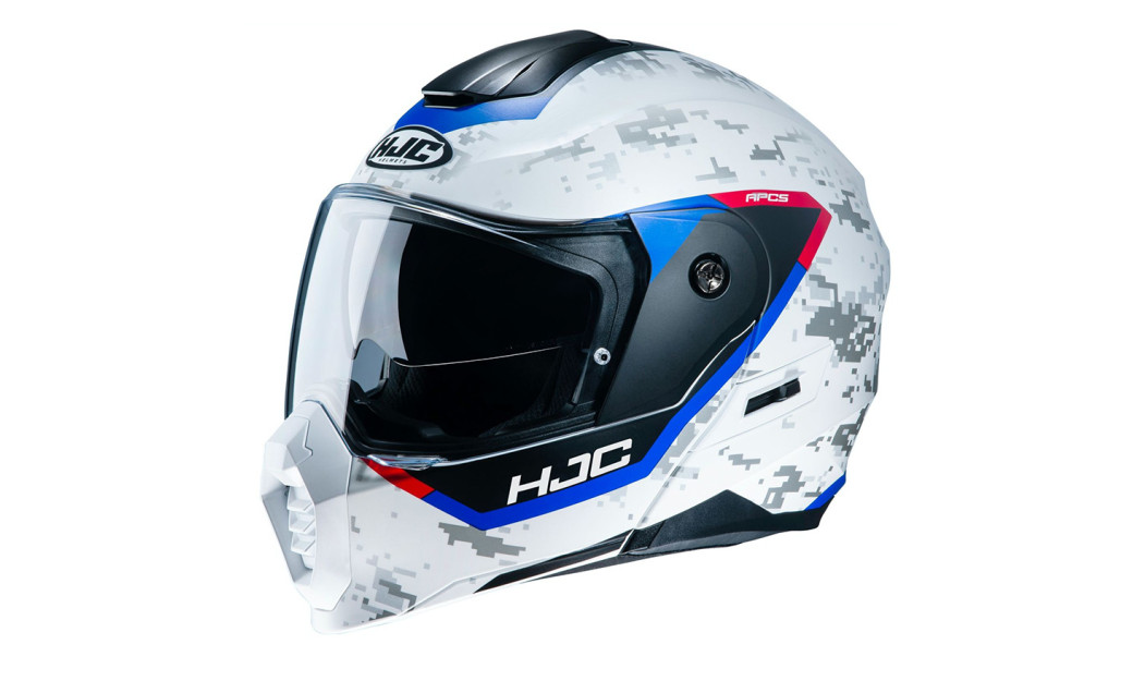 HJC C80 BULT MC21SF  ΚΡΑΝΟΣ FULL FACE WHITE BLUE RED