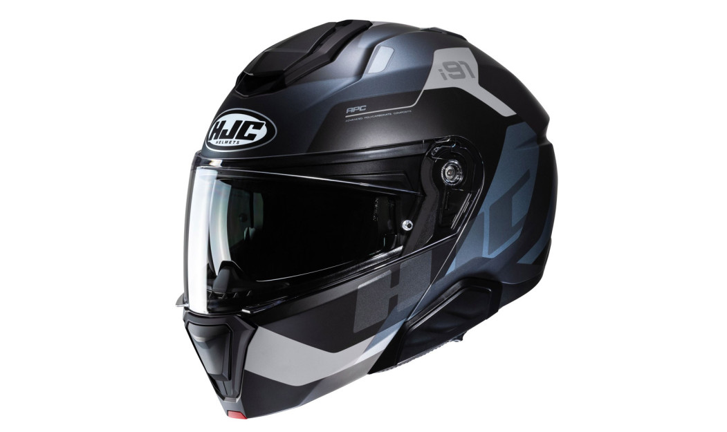 HJC i91 CARST MC5SF ΚΡΑΝΟΣ FLIP UP TITANIUM BLUE