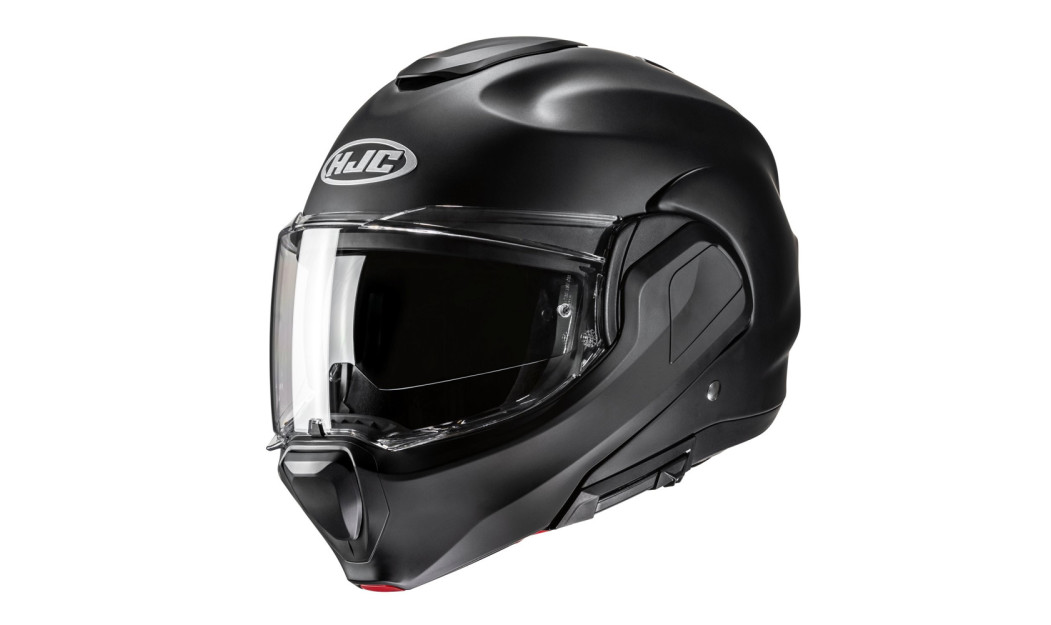 HJC F100 ΚΡΑΝΟΣ FLIP UP SYSTEM SEMI FLAT BLACK