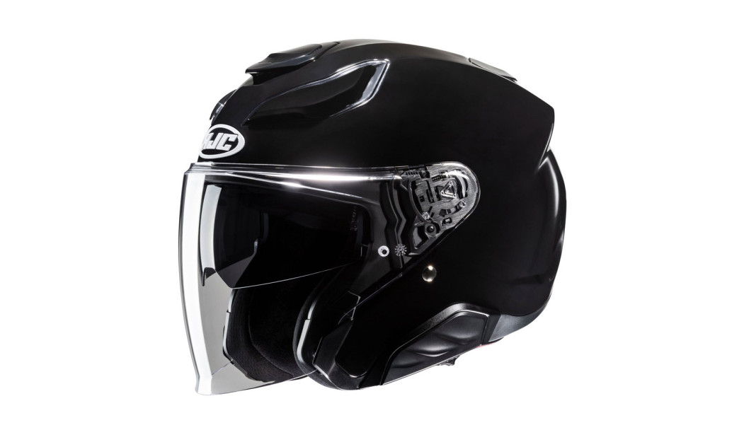 HJC F31 ΚΡΑΝΟΣ JET METAL BLACK