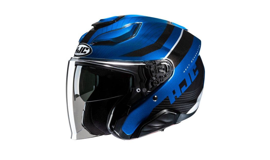 HJC F31 NABY MC2 ΚΡΑΝΟΣ JET BLUE BLACK